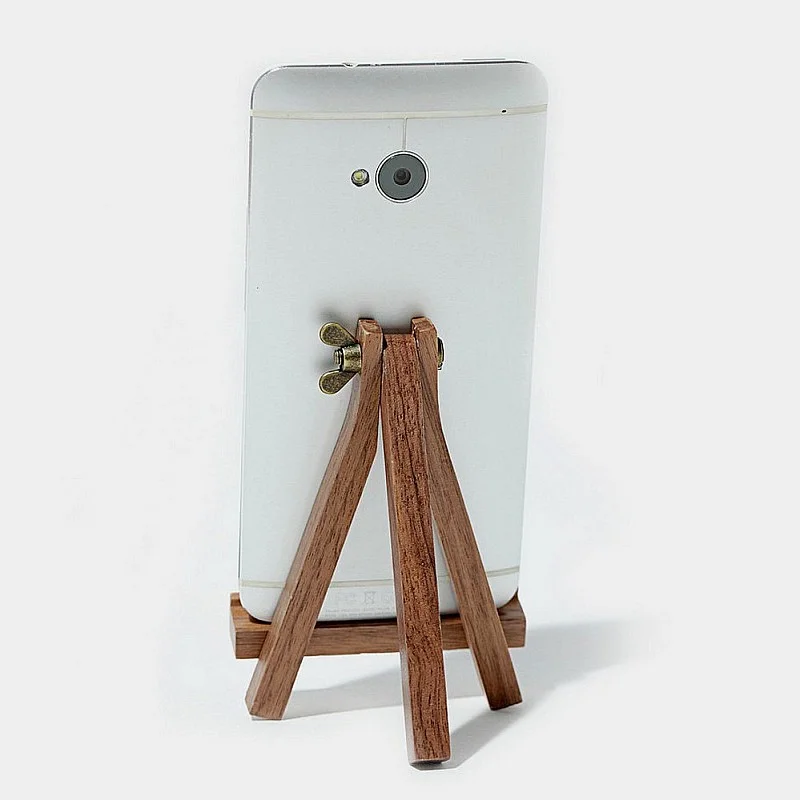 Kişiye Özel - Ahşap Easel Tasarım Aksesuar Standı