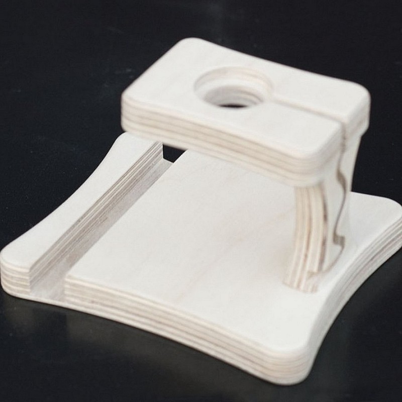 Kişiye Özel - Ahşap Apple İwatch ve Telefon İpad Standı Holder Tasarım