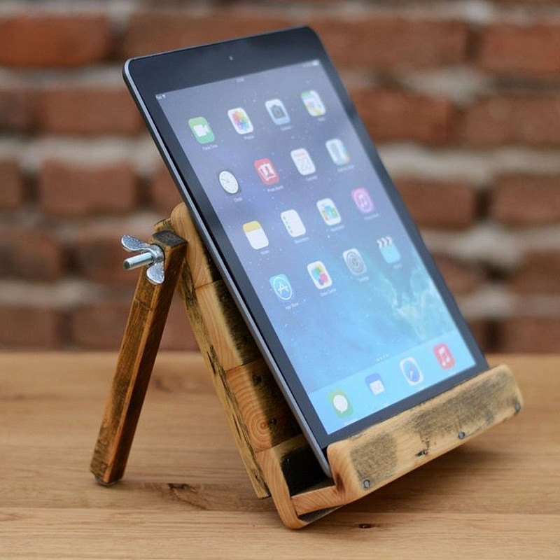 Kişiye Özel - Ahşap İpad ve Telefon Standı Particular Tasarım