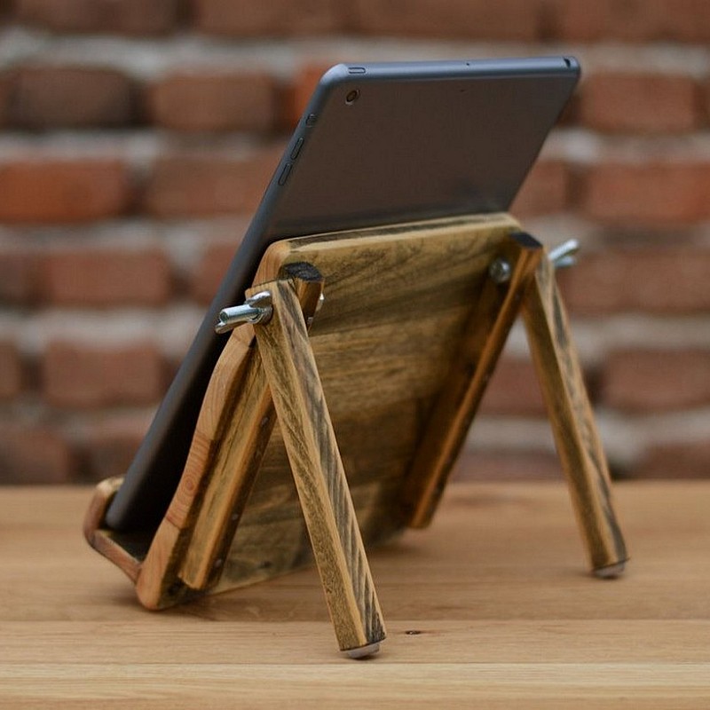 Kişiye Özel - Ahşap İpad ve Telefon Standı Particular Tasarım