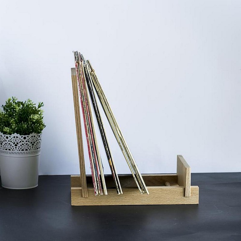 Kişiye Özel - Ahşap Plak Standı Record Tasarım