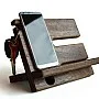 Kişiye Özel - Ahşap Sade Aksesuar ve Cep Telefonu Standı Kişiye Özel - Ahşap Sade Aksesuar ve Cep Telefonu Standı