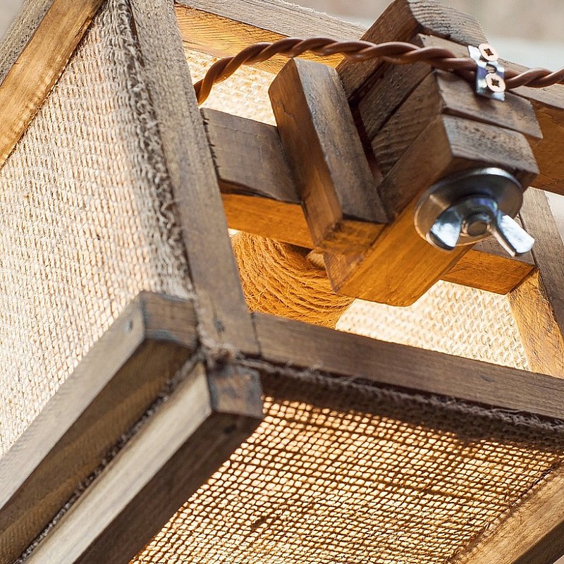 Kişiye Özel - Ahşap Masaüstü Lamba Sturdy Özel Tasarım