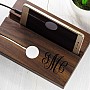 Kişiye Özel - Ahşap Telefon ve İwatch Standı