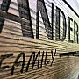 Kişiye Özel - Ahşap Kapı Yanı Anahtarlık Anderson Tasarım