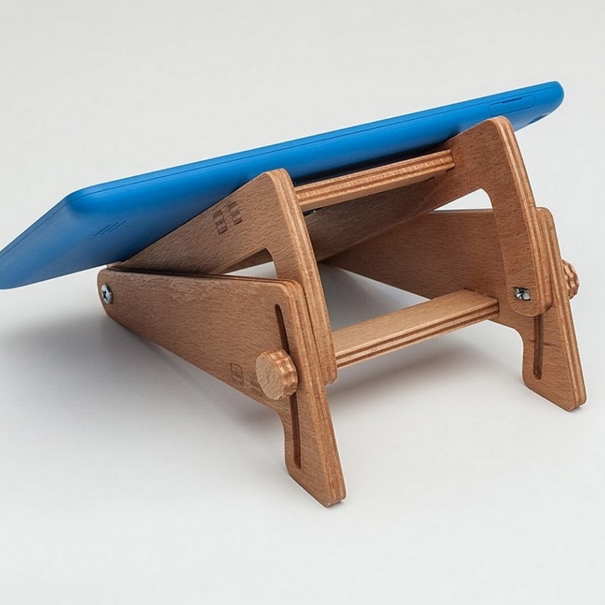 Kişiye Özel - Ahşap İpad Sehpası Werken Tasarım