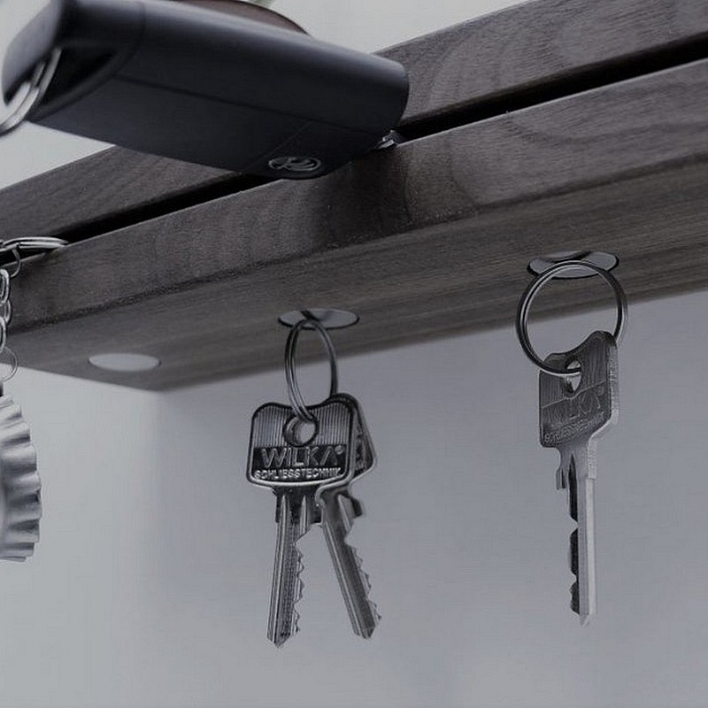 Kişiye Özel - Ahşap Kapı Yanı Düz Oyma Anahtarlık Anderson Tasarım