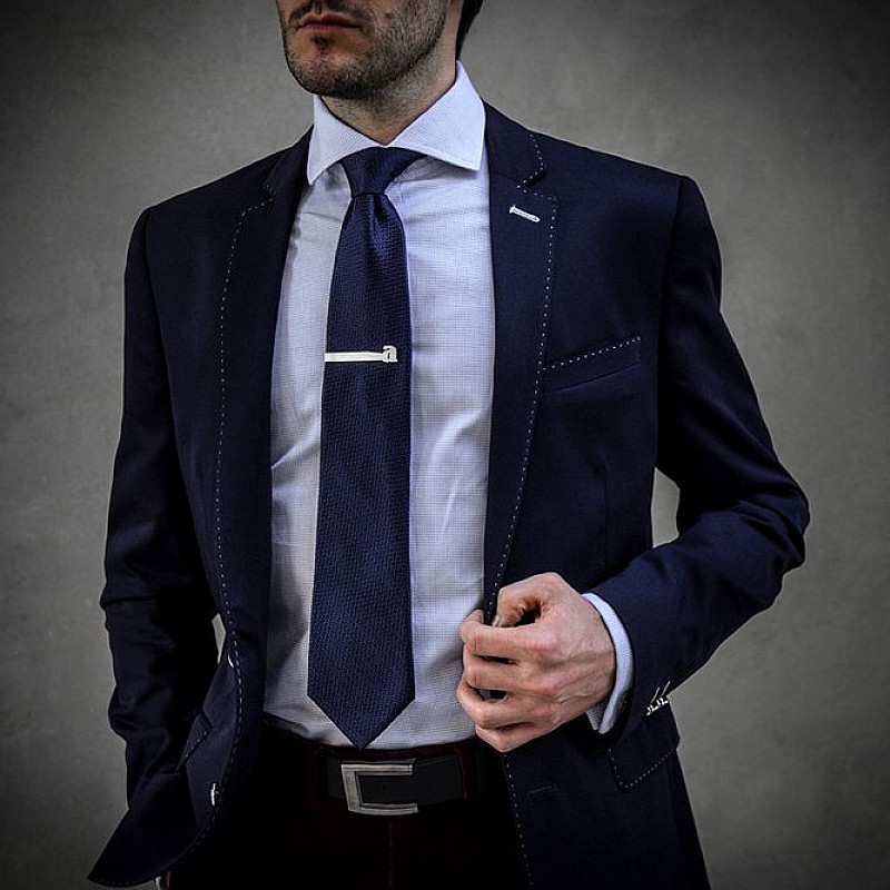 Kişiye Özel - Metal Kravat İğnesi İsim İşlemeli