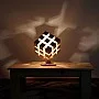 Kişiye Özel - Ahşap Tasarım Cubic Masaüstü Lamba Kişiye Özel - Ahşap Tasarım Cubic Masaüstü Lamba