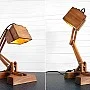 Kişiye Özel - Ahşap Masa Üstü Tunçkol Giraffe Özel Tasarım