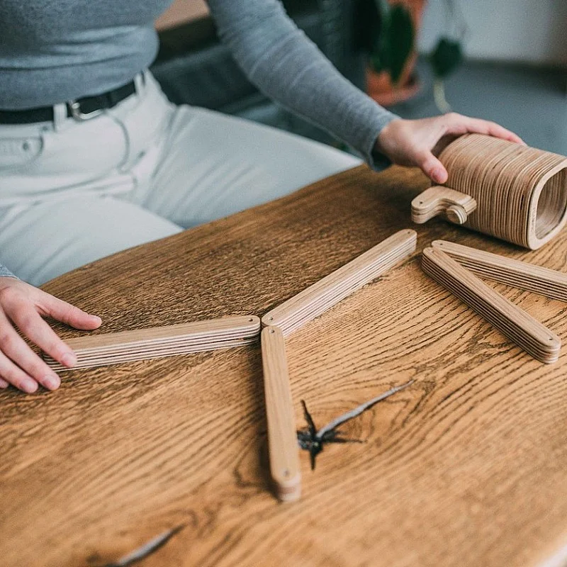 Kişiye Özel - Ahşap Hayvan Figürlü Tasarım Masaüstü Lamba