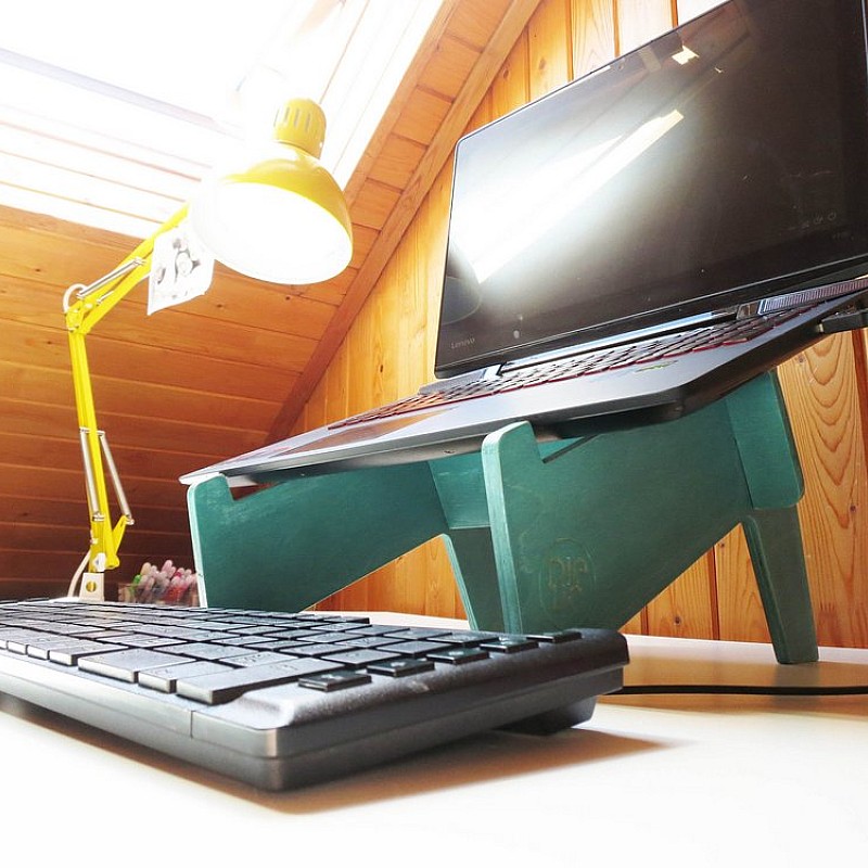 Kişiye Özel - Ahşap Laptop Sehpası Piave Modeli