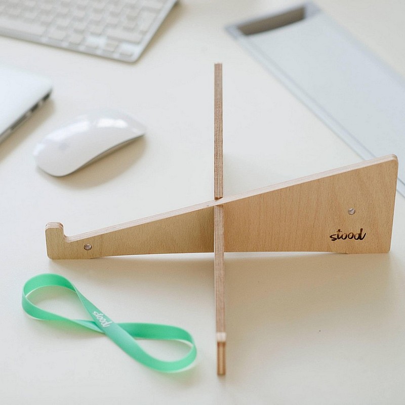 Kişiye Özel - Ahşap Laptop Sehbası X Tasarım