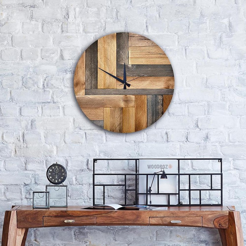 Kişiye Özel - Ahşap Saat Tasarım Yama