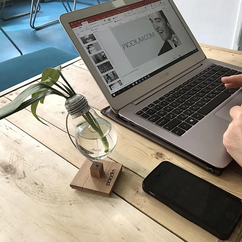 Kişiye Özel - Ahşap Bitki Saksısı Tunçkol Özel Tasarım