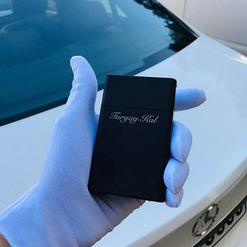 Kişiye Özel - Metal Slender Serisi Sigara Tabakası Kişiye Özel - Metal Slender Serisi Sigara Tabakası