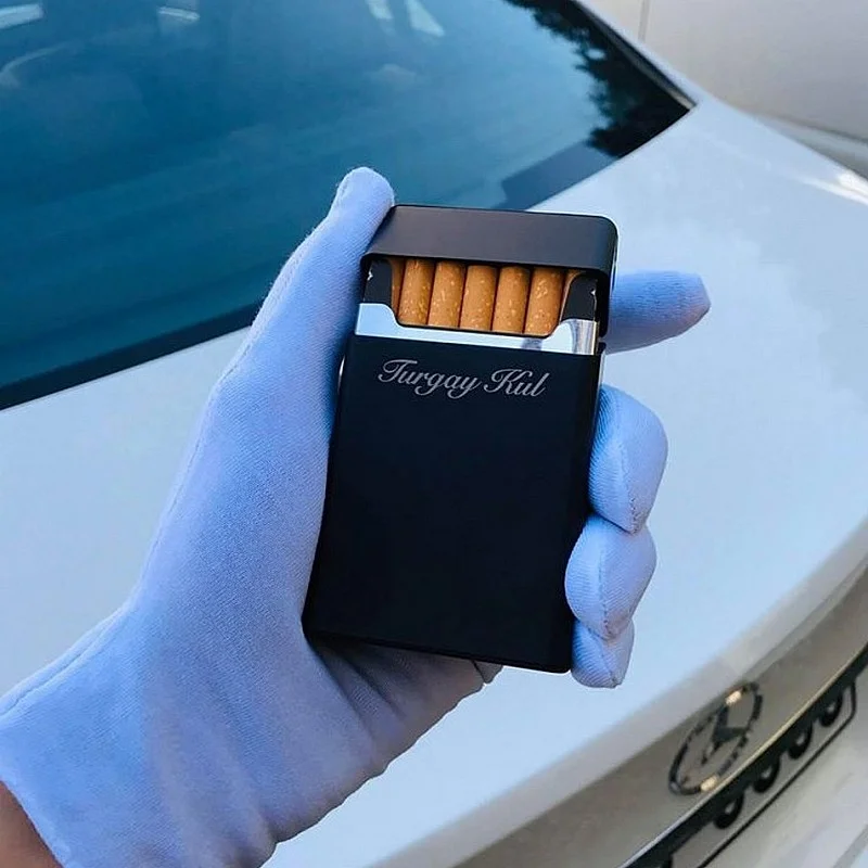 Kişiye Özel - Metal Slender Serisi Sigara Tabakası Kişiye Özel - Metal Slender Serisi Sigara Tabakası