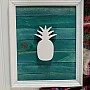 Kişiye Özel - Ahşap Ananas Tablo Kişiye Özel - Ahşap Ananas Tablo