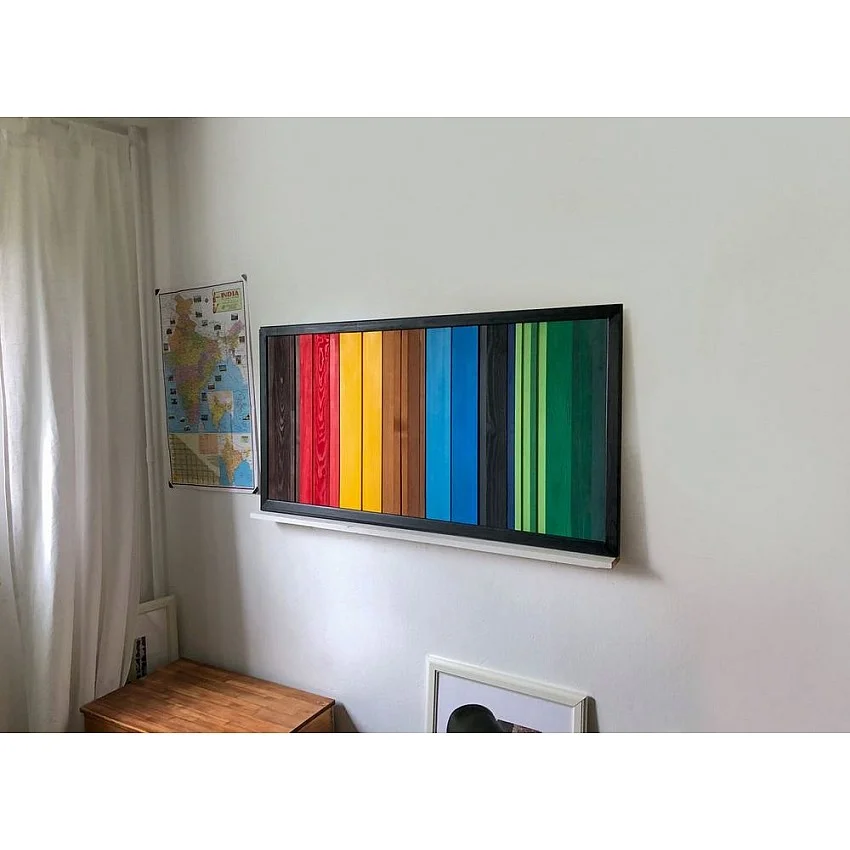 Kişiye Özel - Ahşap Headboard Tasarım Tablo