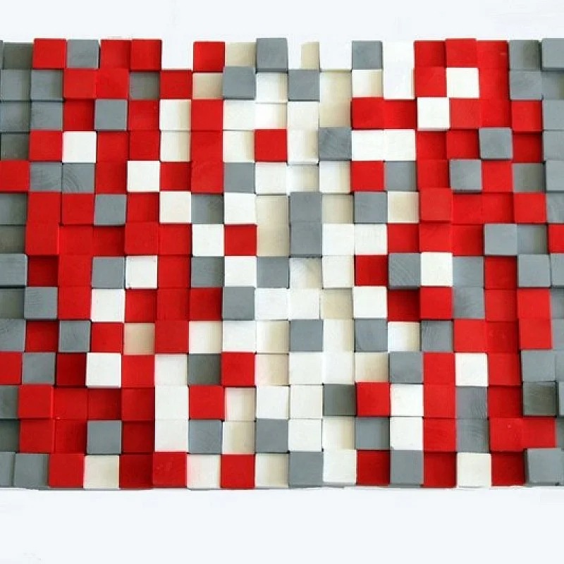 Kişiye Özel - Ahşap Grinin Elli Tonu Rengi Tablo