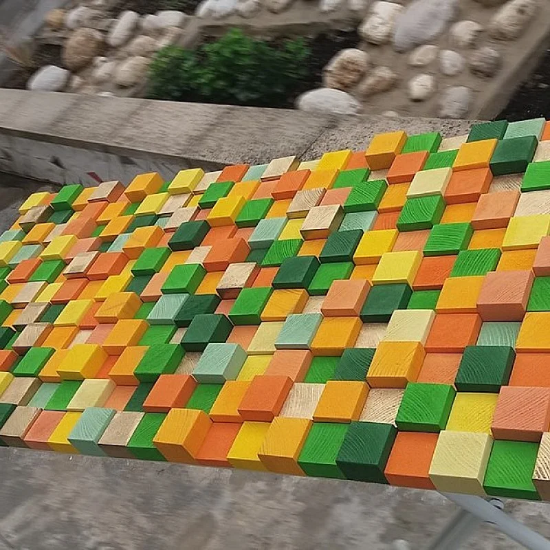 (Kişiye Özel - Ahşap Jelibon Rengi Tablo)