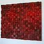 Kişiye Özel - Ahşap Kırmızının Rengi Tablo