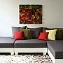 Kişiye Özel - Ahşap Renk Cümbüşü Tablo