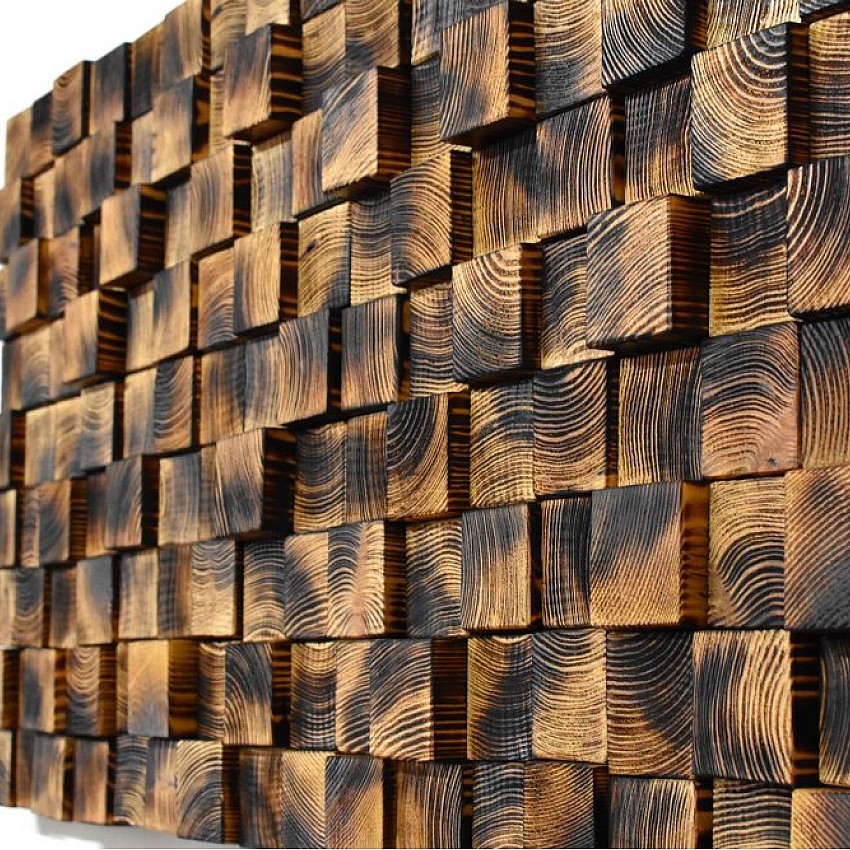 Kişiye Özel - Ahşap Yakma Rengi Tablo