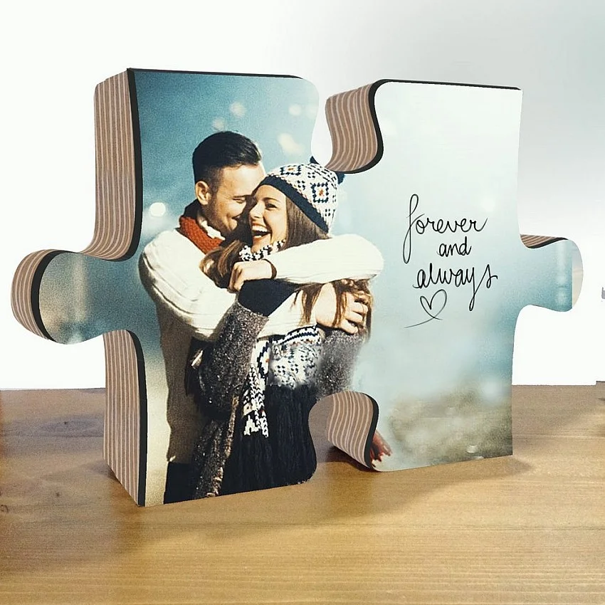 Kişiye Özel - Ahşap Puzzle Masaüstü Resimlik Kişiye Özel - Ahşap Puzzle Masaüstü Resimlik