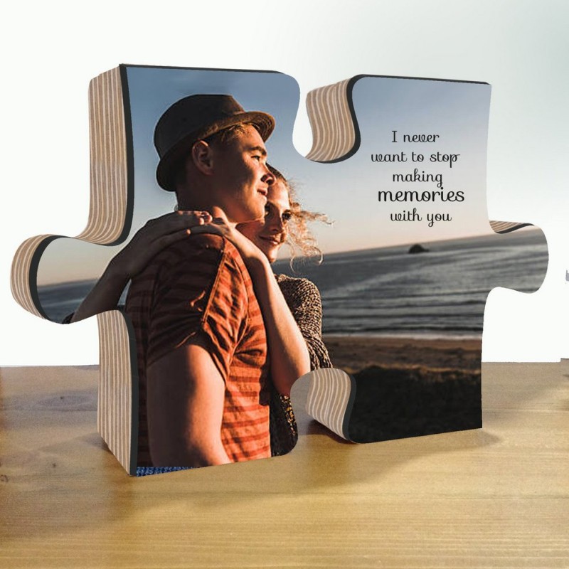 Kişiye Özel - Ahşap Puzzle Masaüstü Resimlik