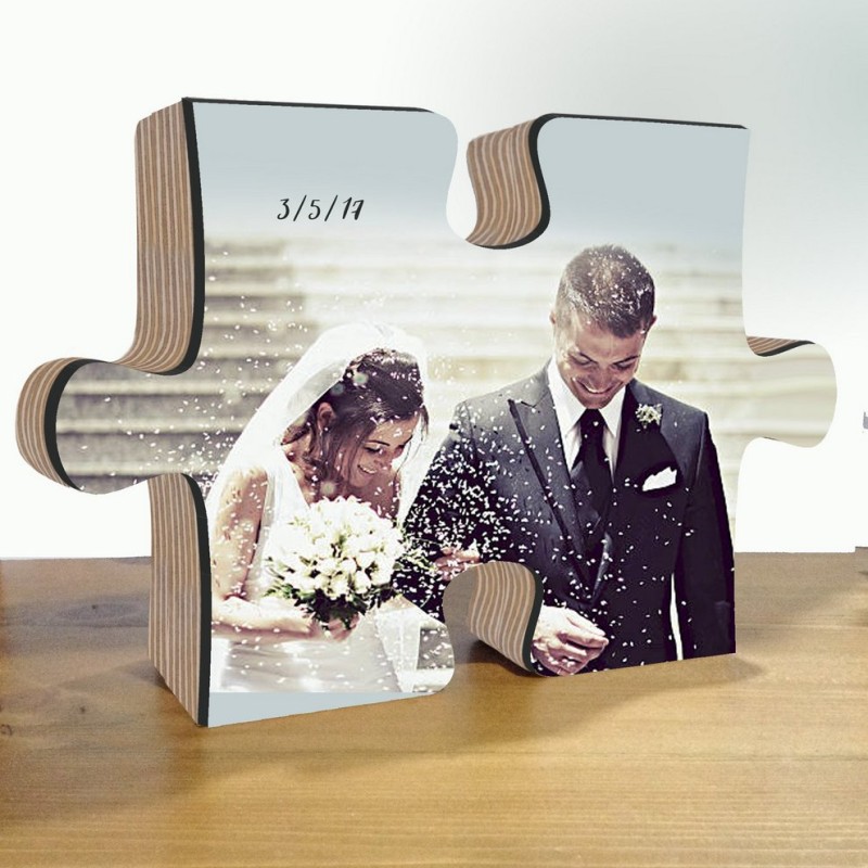 Kişiye Özel - Ahşap Puzzle Masaüstü Resimlik
