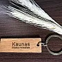 Kişiye Özel - Ahşap Köpek Kordinat Adres Tasma Madolyonu