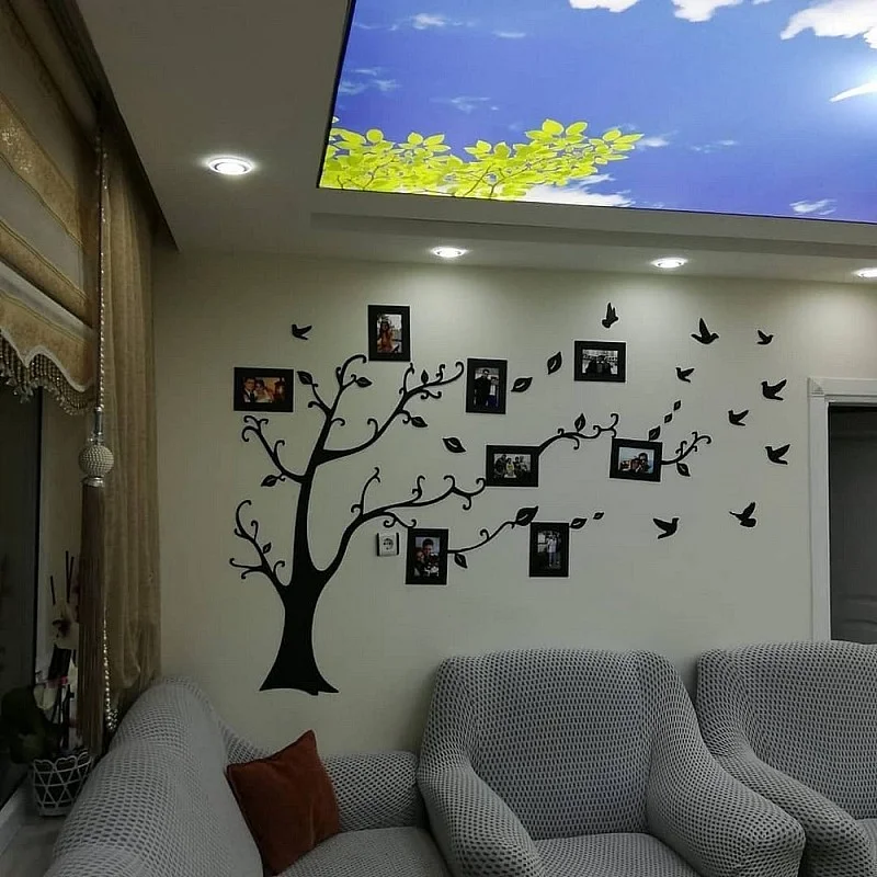 Kişiye Özel - Ahşap Tasarım Duvar Üstü Soyağacı