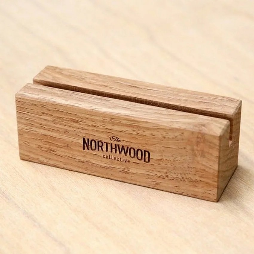 Kişiye Özel - Ahşap Masaüstü Holder Kartvizitlik Kişiye Özel - Ahşap Masaüstü Holder Kartvizitlik