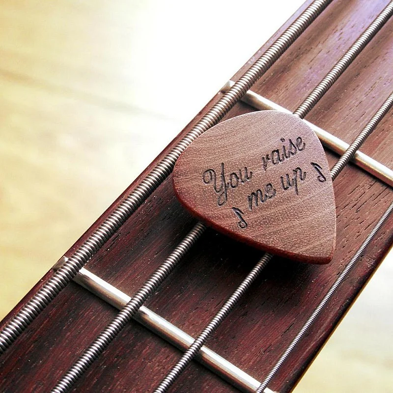 Kişiye Özel - Ahşap Gitar Penası