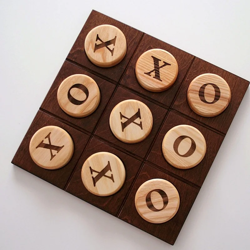 Kişiye Özel - Ahşap Kabartma Xox Oyunu