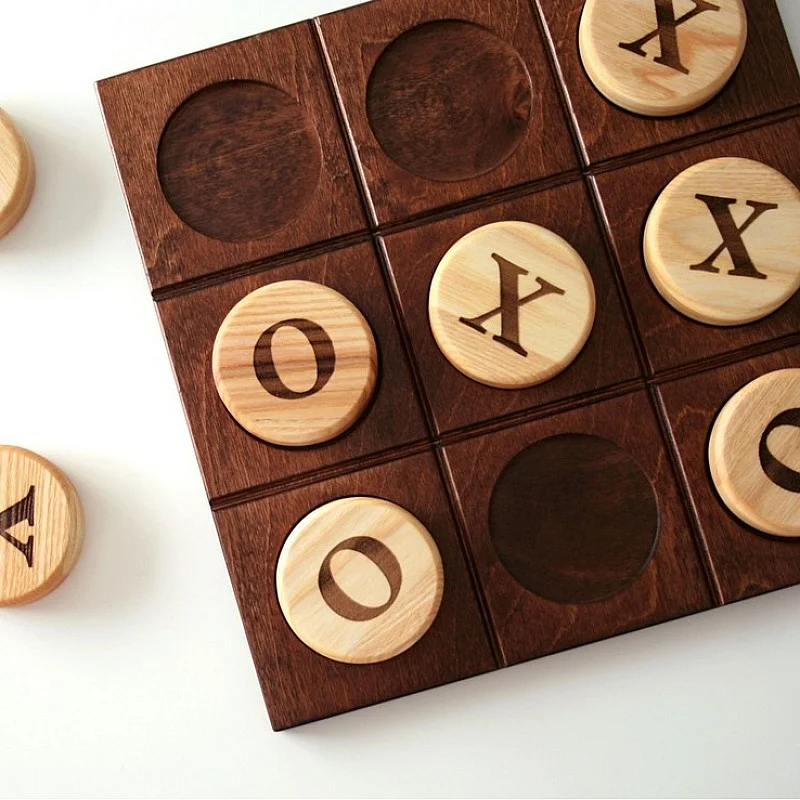 Kişiye Özel - Ahşap Kabartma Xox Oyunu