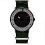 Cool Watch Saat - Siyah Kasa - Haki Yeşil Kordon Cool Fashion Unisex