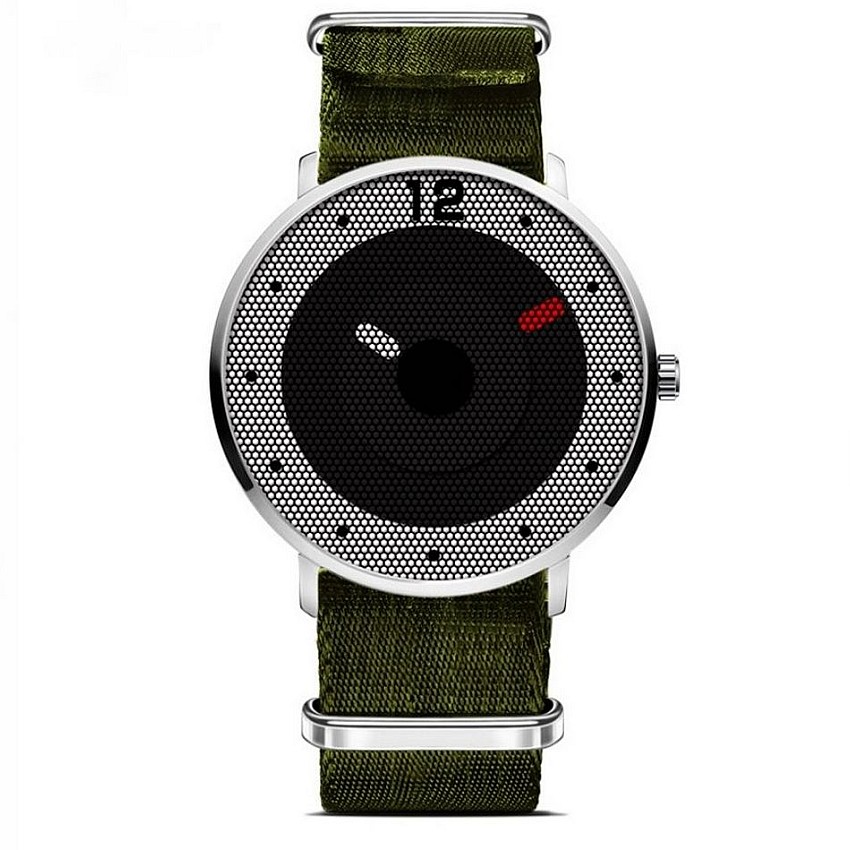 Cool Watch Saat - Silver Kasa - Yeşil Kordon Cool Fashion Unisex