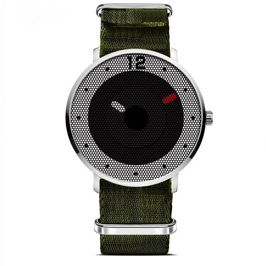 Cool Watch Saat - Silver Kasa - Yeşil Kordon Cool Fashion Unisex Cool Watch Saat - Silver Kasa - Yeşil Kordon Cool Fashion Unisex