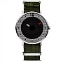 Cool Watch Saat - Silver Kasa - Yeşil Kordon Cool Fashion Unisex