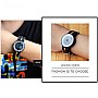 Cool Watch Saat - Siyah Kasa - Siyah Turuncu Şerit Kordon Cool Fashion Unisex