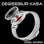 Cool Watch Saat - Rose Kasa - Rose Kordon CooL Galaxy Mix Mavi Pembe Ekran Unisex Cool Watch Saat - Rose Kasa - Rose Kordon CooL Galaxy Mix Mavi Pembe Ekran Unisex