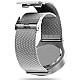 Cool Watch Saat - Silver Shiny Kasa - Silver Kordon CooL Galaxy S Mavi Ekran Unisex