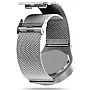 Cool Watch Saat - Silver Shiny Kasa - Silver Kordon CooL Galaxy S Mavi Ekran Unisex