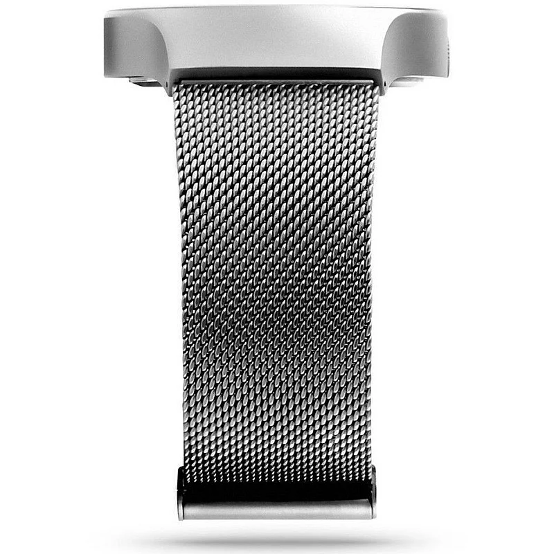 Cool Watch Saat - Silver Shiny Kasa - Silver Kordon CooL Galaxy S Mavi Ekran Unisex