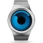 Cool Watch Saat - Silver Shiny Kasa - Silver Kordon CooL Galaxy S Mavi Ekran Unisex Cool Watch Saat - Silver Shiny Kasa - Silver Kordon CooL Galaxy S Mavi Ekran Unisex