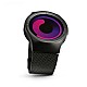 Cool Watch Saat - Siyah Mat Kasa - Siyah Kordon CooL Galaxy S Mor Ekran Unisex