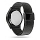 Cool Watch Saat - Siyah Mat Kasa - Siyah Kordon CooL Galaxy S Mor Ekran Unisex