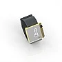Cool Watch Saat - Gold Edition - Gri Kayış Unisex
